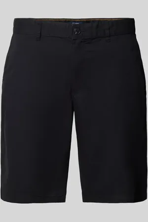 McNeal Bermudy o kroju slim fit z wpuszczanymi kieszeniami