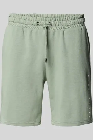 JACK & JONES Szorty z dzianiny dresowej z detalem z logo model ‘GORDON’