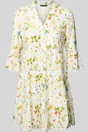 VERO MODA Sukienka tunikowa mini z czystej wiskozy model ‘EASY JOY’