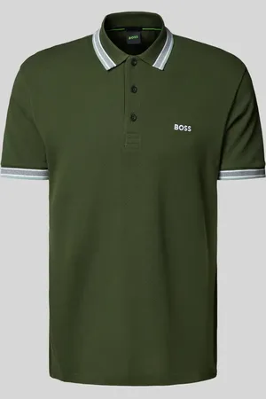 HUGO BOSS Koszulka polo o kroju regular fit z wyhaftowanym logo model ‘PADDY’
