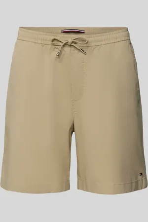 Tommy Hilfiger Szorty o kroju regular fit z mieszanki bawełny i elastanu