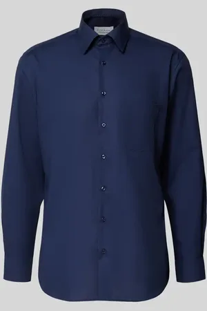ETERNA Koszula biznesowa o kroju modern fit z kieszenią na piersi