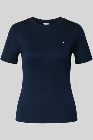 Tommy Hilfiger T-shirt o kroju Slim Fit z czystej bawełny