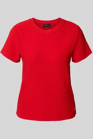 monari T-shirt z fakturowanym wzorem