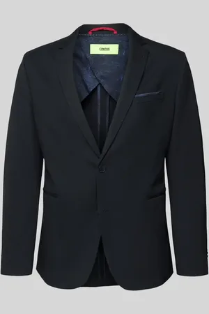 Cinque Marynarka na dwa guziki o kroju slim fit z lamowanymi kieszeniami model ‘Data’