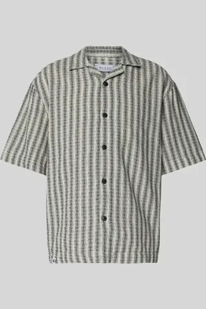 Edwin Koszula casualowa o kroju regular fit z rękawem o dł. 1/2 model ‘SAGA’