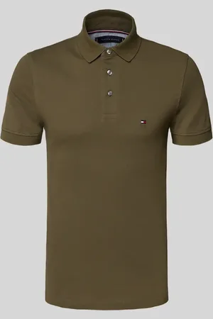 Tommy Hilfiger Koszulka polo o kroju slim fit z mieszanki bawełny i elastanu