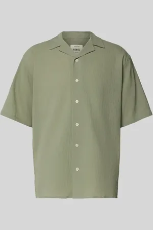 Redefined Rebel Koszula casualowa o kroju regular fit z fakturowanym wzorem model ‘FELIX’