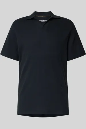 Blend Koszulka polo o kroju slim fit z fakturowanym wzorem