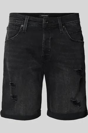 JACK & JONES Szorty jeansowe o kroju regular fit z 5 kieszeniami model ‘RICK’