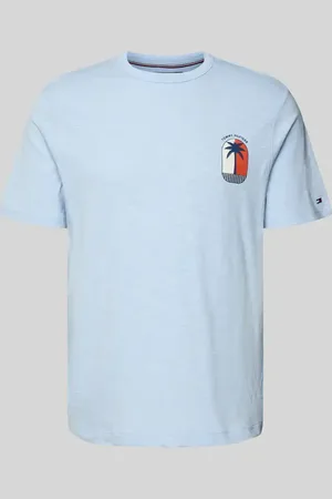 Tommy Hilfiger T-shirt o kroju regular fit z czystej bawełny