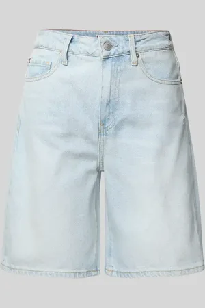 Tommy Hilfiger Szorty jeansowe o kroju relaxed fit z mieszanki bawełny i lyocellu