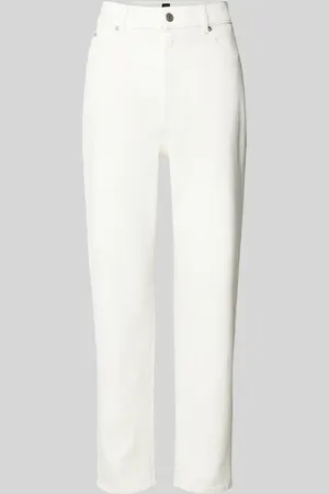 HUGO BOSS Jeansy o kroju slim fit z 5 kieszeniami model ‘Ruth’