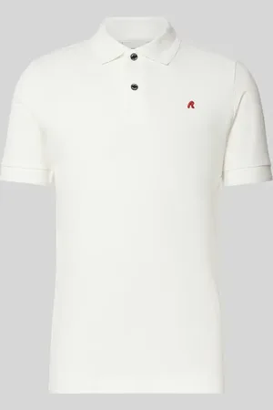 Replay Koszulka polo o kroju regular fit z wyhaftowanym logo