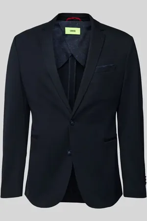 Cinque Marynarka na dwa guziki o kroju slim fit z lamowanymi kieszeniami model ‘Data’