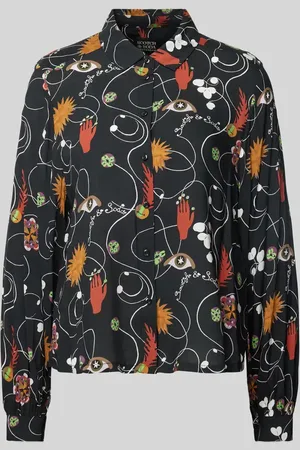 Scotch&Soda Bluzka o kroju regular fit z listwą guzikową na całej długości