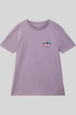 Billabong T-shirt z okrągłym dekoltem model ‘SUNDOWN’