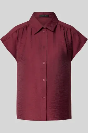 Opus Bluzka o kroju regular fit z lyocellu model ‘Fairi’