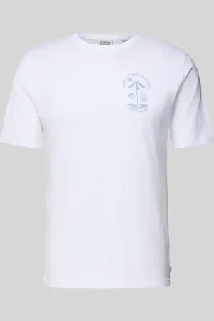 Scotch&Soda T-shirt o kroju regular fit z nadrukiem z motywem