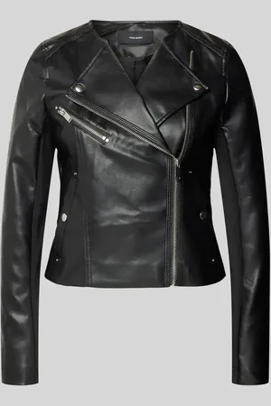VERO MODA Kurtka w stylu Biker z kieszenią zapinaną na zamek błyskawiczny model ‘RILEY RIO’