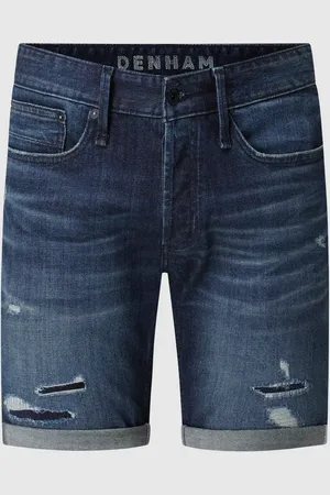 Denham Szorty jeansowe z dodatkiem streczu model ‘Razor’