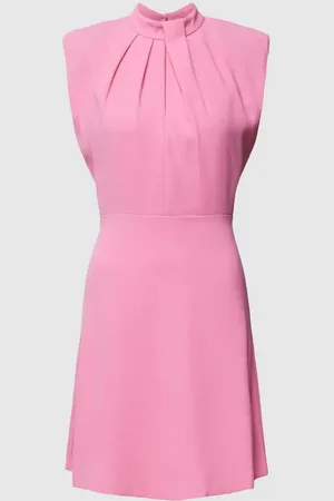 HUGO BOSS Sukienka mini z okrągłym dekoltem model ‘KESANA’