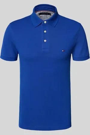 Tommy Hilfiger Koszulka polo o kroju slim fit z mieszanki bawełny i elastanu