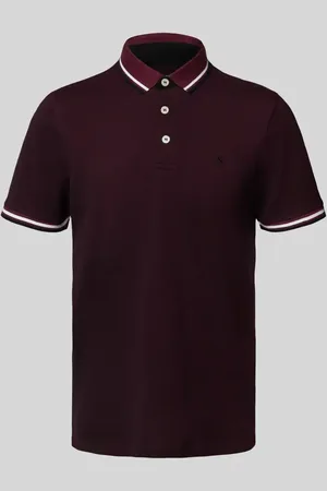 JACK & JONES Koszulka polo o kroju slim fit z wyhaftowanym logo model ‘PAULOS’
