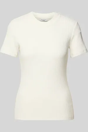 Marc O’ Polo T-shirt z prążkowaniem