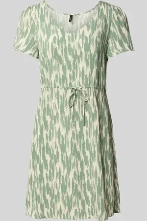 VERO MODA Sukienka casualowa mini z czystej wiskozy model ‘EASY JOY’