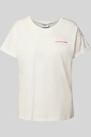 Colourful rebel T-shirt z nadrukiem z logo model ‘Flower Square’