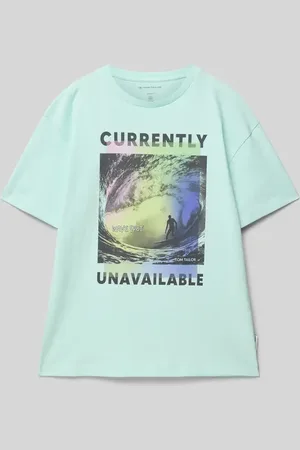 TOM TAILOR T-shirt o kroju oversized z czystej bawełny