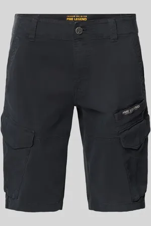 PME Legend™ Szorty cargo o kroju slim fit z nadrukiem z logo model ‘NORDROP’