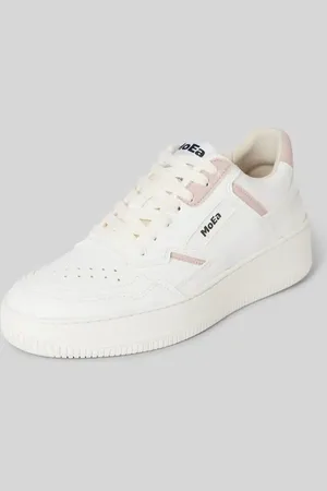 MOEA Sneakersy z detalami z logo