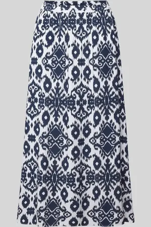 VERO MODA Długa spódnica z czystej wiskozy model ‘EASY JOY’
