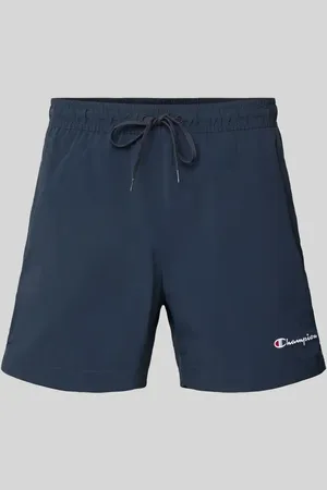 Champion Spodenki kąpielowe o kroju regular fit z wyhaftowanym logo