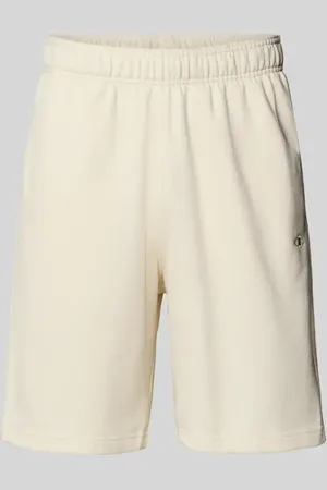Champion Bermudy z dzianiny dresowej o kroju relaxed fit z wyhaftowanym logo model ‘ICONS’