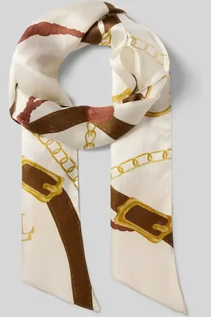 Ralph Lauren Chusta z belsety ze wzorem na całej powierzchni