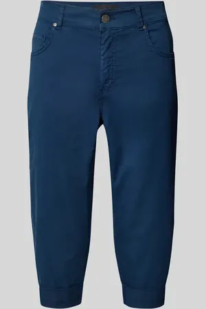 Angels Spodnie capri o kroju slim fit z 5 kieszeniami model ‘Turn up’