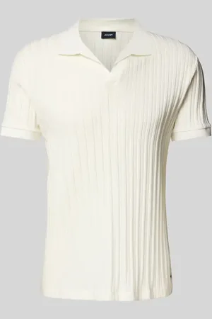 JOOP! Koszulka polo z dekoltem w serek model ‘Baron’