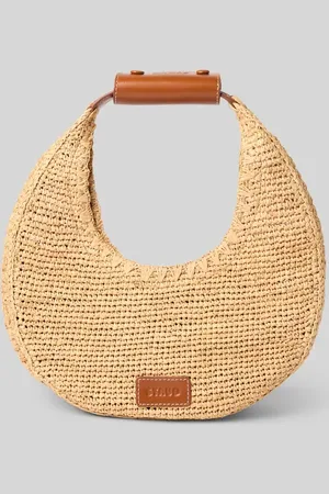 Staud Torebka z detalem z logo model ‘MOON RAFFIA’