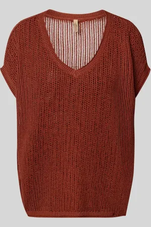 soyaconcept T-shirt z ażurowym wzorem model ‘LAURETTE’