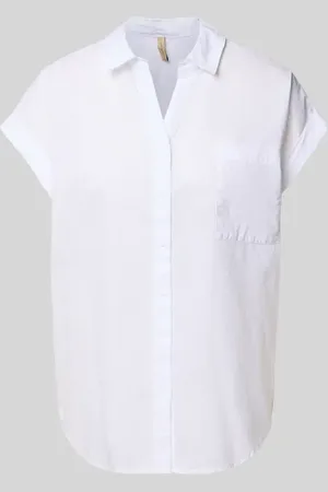 soyaconcept Bluzka o kroju regular fit z krótkim rękawem model ‘DORA’