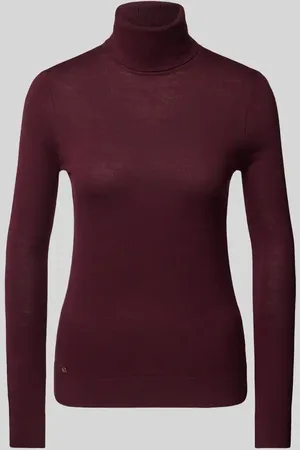 Ralph Lauren Sweter z dzianiny z golfem model ‘ZOE’