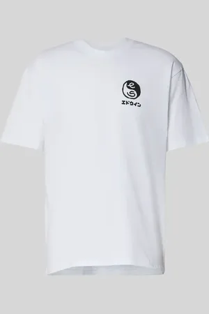 Edwin T-shirt z nadrukiem z motywem model ‘HIGH BEAR’