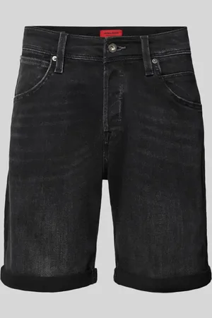 JACK & JONES Szorty jeansowe o kroju regular fit z 5 kieszeniami model ‘RICK’