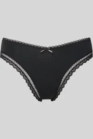 HUGO BOSS Stringi z koronkowym obszyciem model ‘UNIQUE’