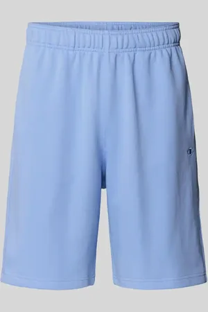 Champion Bermudy z dzianiny dresowej o kroju relaxed fit z wyhaftowanym logo model ‘ICONS’