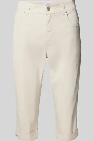 Angels Spodnie capri o kroju slim fit z 5 kieszeniami model ‘Turn up’