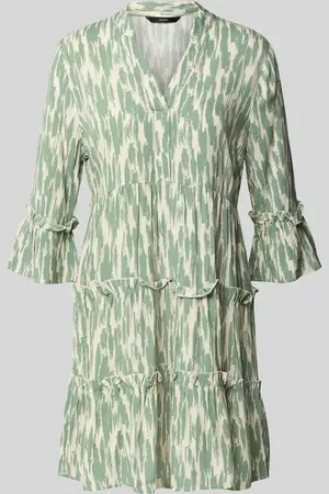 VERO MODA Sukienka tunikowa mini z czystej wiskozy model ‘EASY JOY’